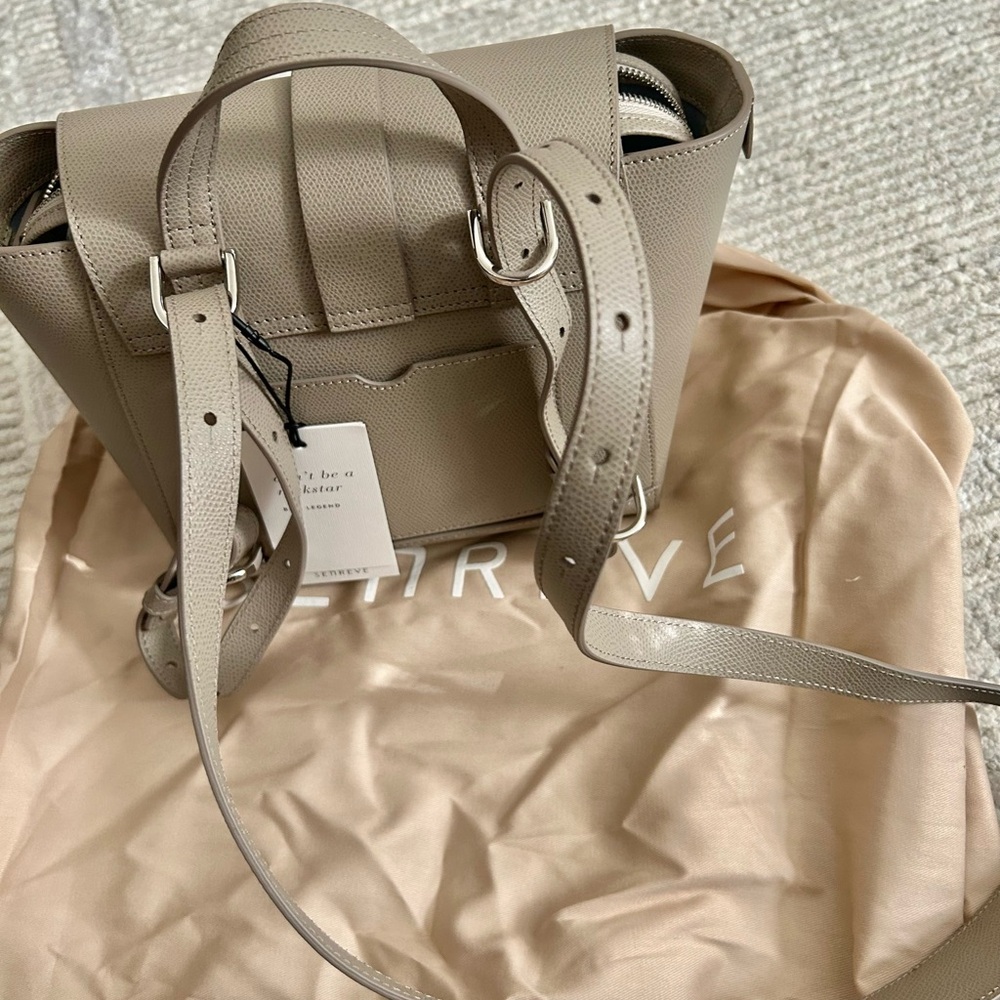 Senreve Taupe Women's Backpack - Picture 4 of 8
